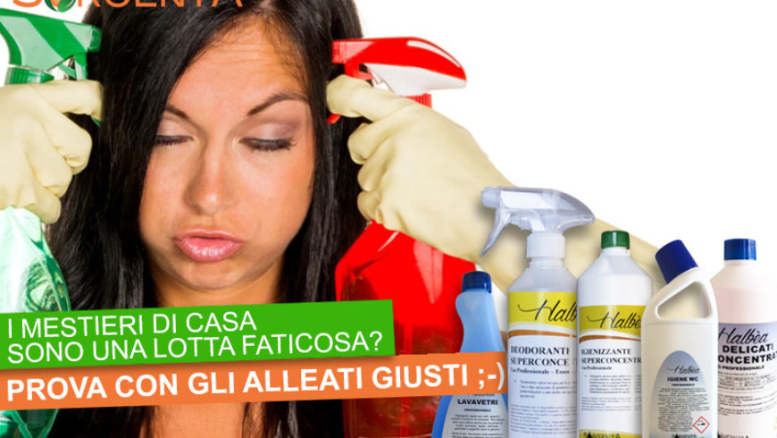 Alleati per le pulizie domestiche